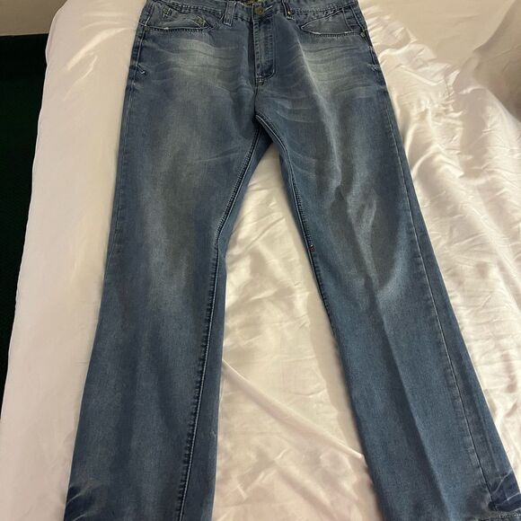 Hard Rock Denim Straight Leg Jeans sz 38 EUC - Picture 4 of 6